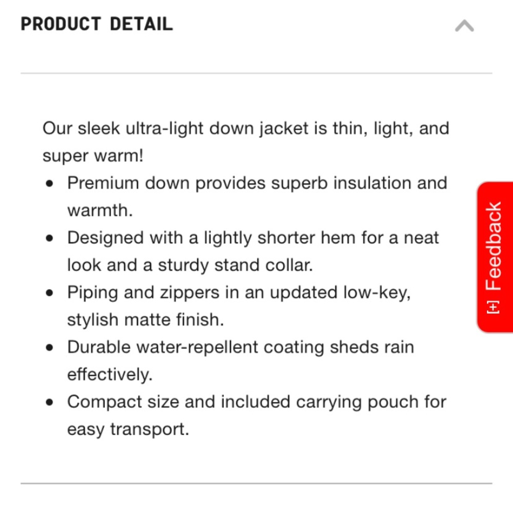 Ultra Light Down Jacket - image 5